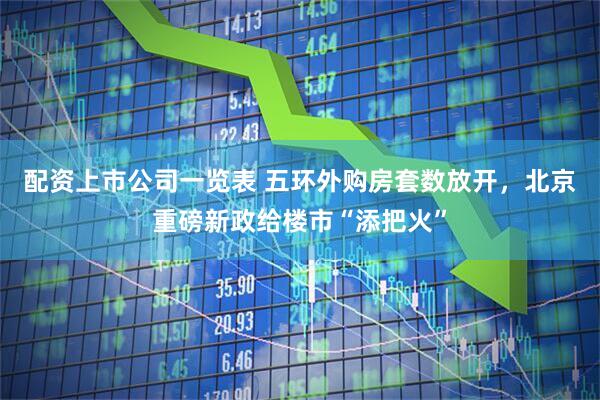 配资上市公司一览表 五环外购房套数放开，北京重磅新政给楼市“添把火”